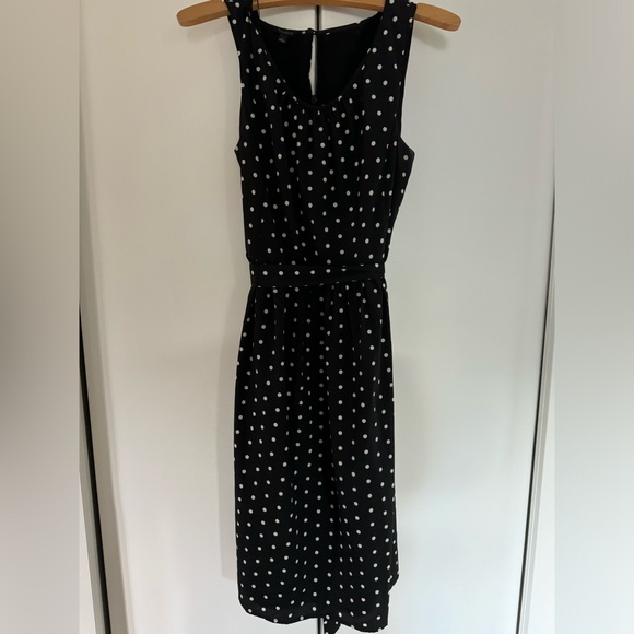 Talbots size 6 polka dot dress - Picture 2 of 2